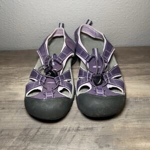 Keen Venice 2 Women's Size 8.5 Hiking Sandals Purple Adjustable Straps Outdoor